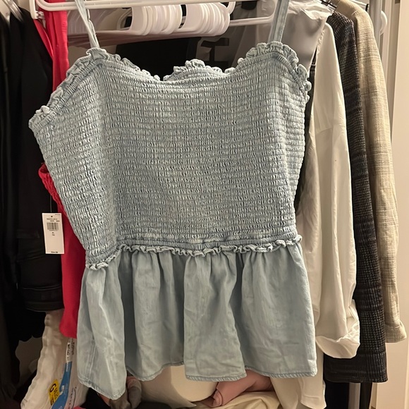 Denim Top - Picture 1 of 2